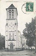 Geneston - façade de l'église